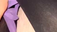 Amateur Foot Fetish Girlfriend Sucks and gives a Footjob