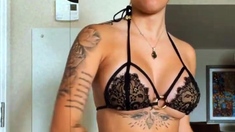 Amateur teen porsha solo action
