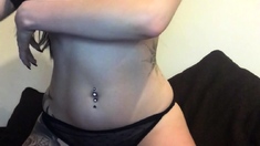 Hottest brunette solo webcam masturbation 2