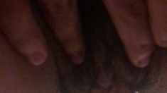 Close up solo beauty toying ass