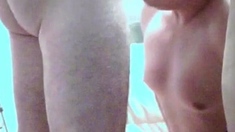 Bi-curious Threesome Blowjob