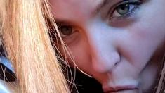 Amateur redhead blowing pov style