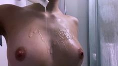 Curly Blonde Teen Records Solo Dildo Masturbation More at