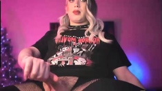 Hot Tranny Webcam Masturbation