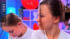 Pale amateur teen brunette Lynn Love