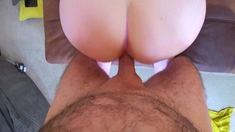 Hot ass amateur girlfriend Nikki Lavay pov sex with her BF