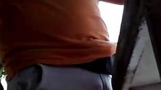 Big-Cock Daddy's Bulge Outdoors