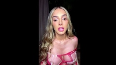 Big Boobed Blonde Masturbates With A Dildo In The Bathroom