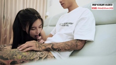 Amateur blondes pov blowjob and hardcore fun with lucky dude