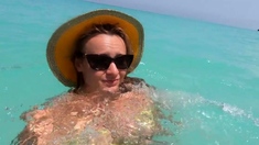 Swimming Naked in Cuba's Atlantic Ocean Waters
