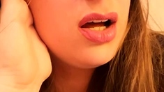 Petite amateur redheaded teen pisses and sucks cock