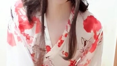 Asian Shemale Solo Masturbation