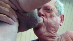 Dentured Gay Blowjob - Sucking and Enjoying It
