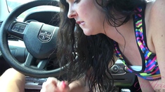 Tera amateur brunette girl public posing