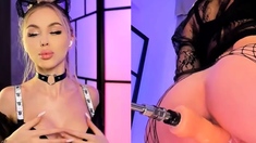 Blonde Dual Cam View by Her Fuck Machine