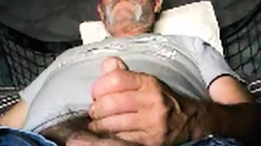 Mature Daddy Cums Hard