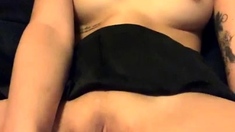Savannah lovely amateur blonde woman toying