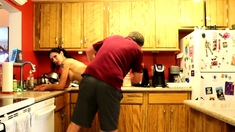 Double Handjob In Young On Old Amateur Clip