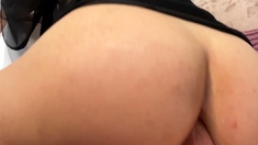 Amateur brunette ariana marie solo toying