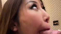 Public Blowjob With Nicole Doshi Ends With Big Load On Her