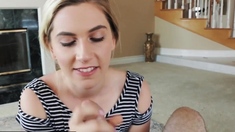 Step Sis Receives Huge Cumshot On Her Pussy Full Movie w/