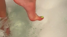 Maitresse Madelines Solo Foot Fetish Pov