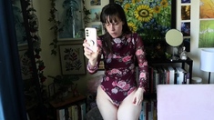 Beautiful brunette in sexy solo fingering masturbation 4 wmv