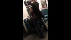 Asian Twink Get's Bj From Older Man In A Subway