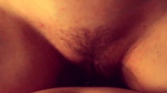 Young woman riding my cock