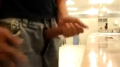 Bigcockflasher - Caught wanking in public restroom