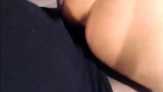 Fucked From Behind Without Taking Off Panties And Cumshot On
