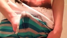 underwear cum